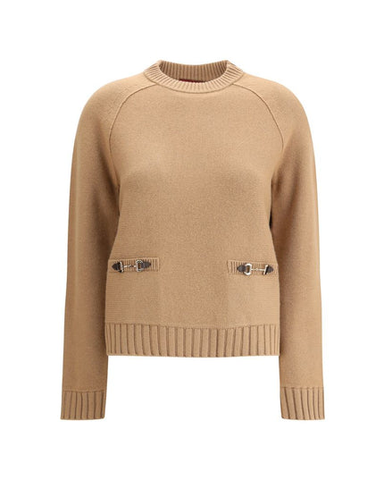 Gucci Beige Wool Sweatshirt