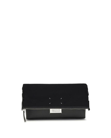 Margiela Black Cotton Shoulder Bag