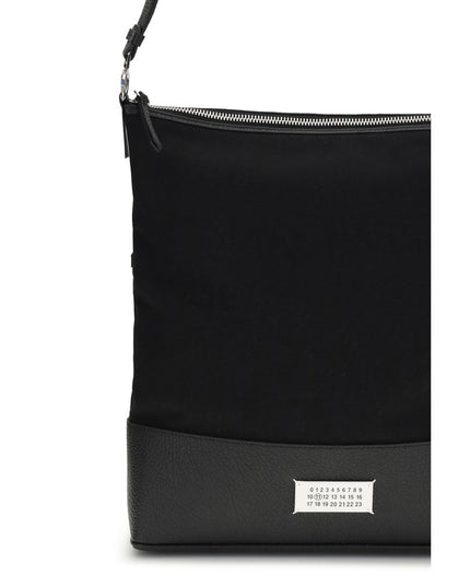Margiela Black Cotton Shoulder Bag