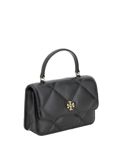 Tory Burch Black Calf Leather Bos Taurus Wallet