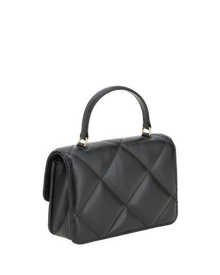 Tory Burch Black Calf Leather Bos Taurus Wallet