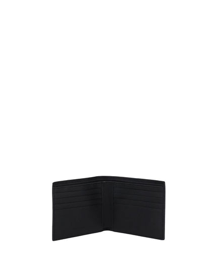 Saint Laurent Black Calf Leather Bos Taurus Wallet