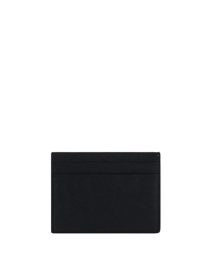 Saint Laurent Black Lamb Ovis Aries Aries Wallet