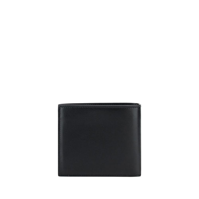 Saint Laurent Black Calf Leather Bos Taurus Wallet