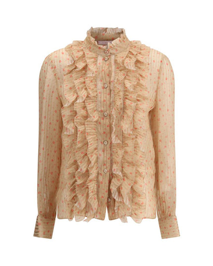 Kristina Ti Multicolor Silk Blouse