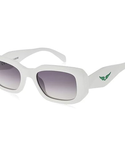 Zadig & Voltaire White Acetate Sunglasses