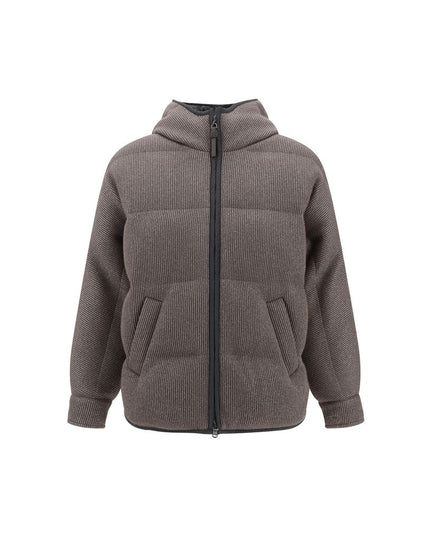 Brunello Cucinelli Brown Cashmere Coat