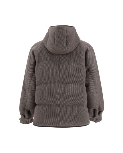 Brunello Cucinelli Brown Cashmere Coat