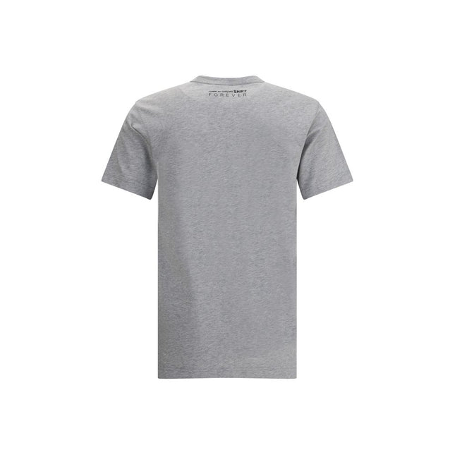 Comme Des Garçons Gray Cotton T-Shirt