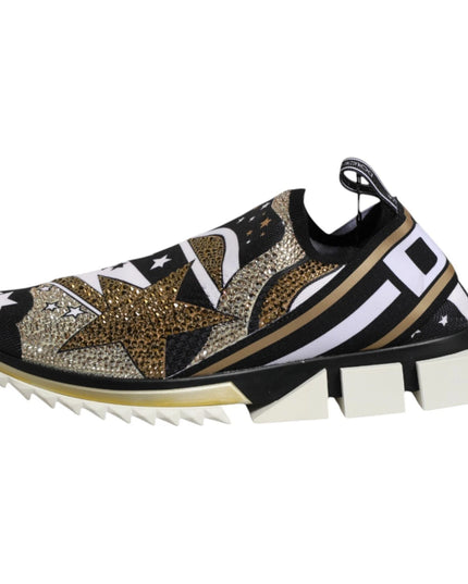 Dolce & Gabbana Multicolor Sorrento Low Top Sneakers Shoes