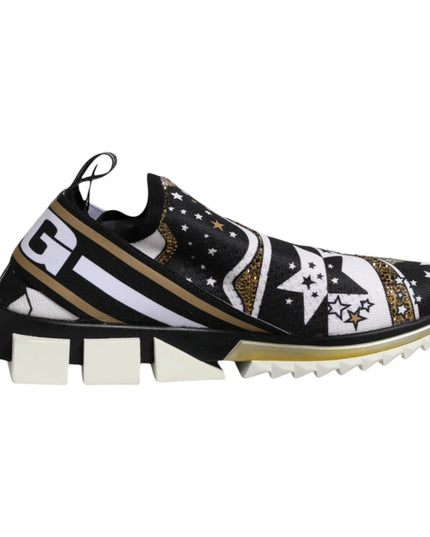 Dolce & Gabbana Multicolor Sorrento Low Top Sneakers Shoes