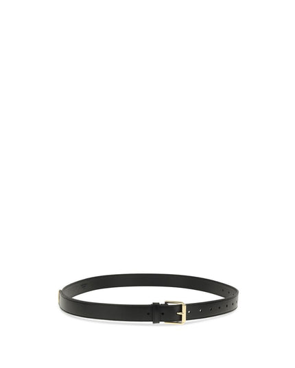 Givenchy Black Calf Leather Bos Taurus Regular Belt