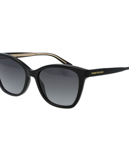 Tommy Hilfiger Black Women Sunglass