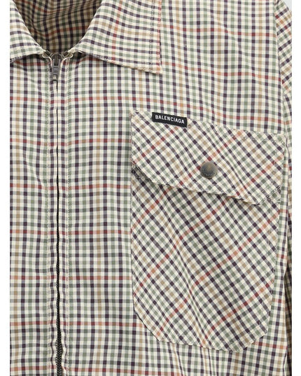 Balenciaga Multicolor Cotton Coat