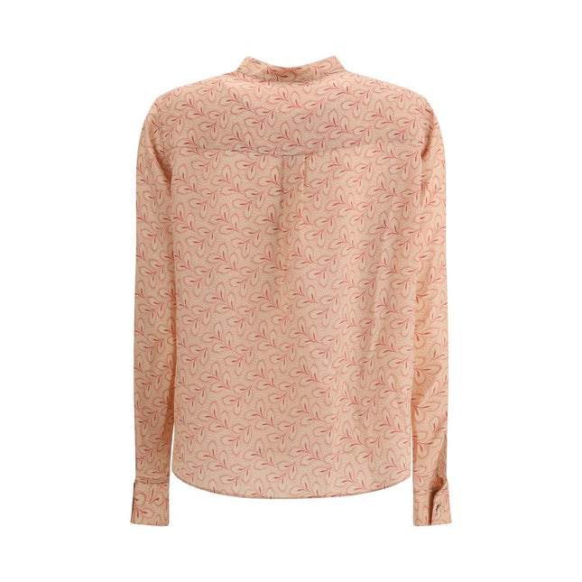 Kristina Ti Multicolor Silk Pattern Shirt