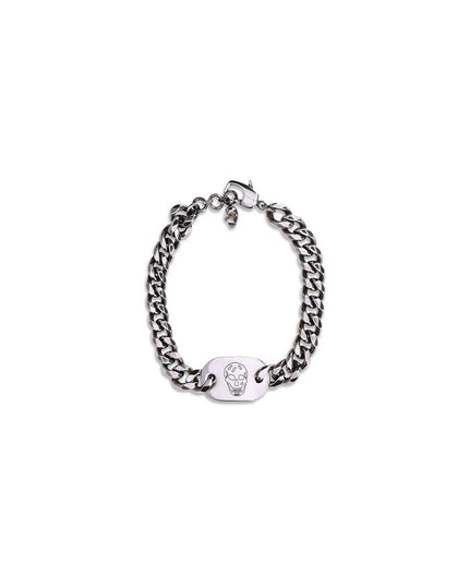 Alexander McQueen Silver Brass Bracelet