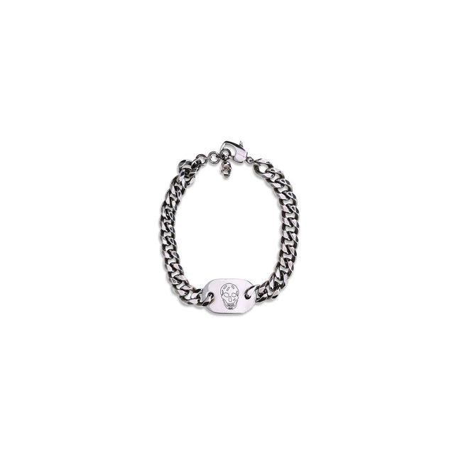 Alexander McQueen Silver Brass Bracelet