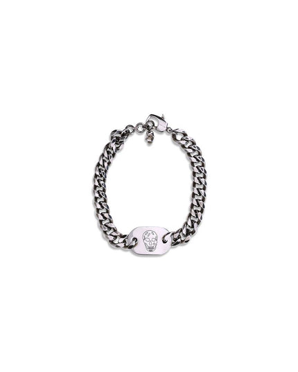 Alexander McQueen Silver Brass Bracelet