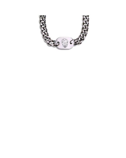 Alexander McQueen Silver Brass Bracelet