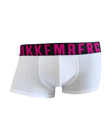 Bikkembergs White Cotton Men Boxer