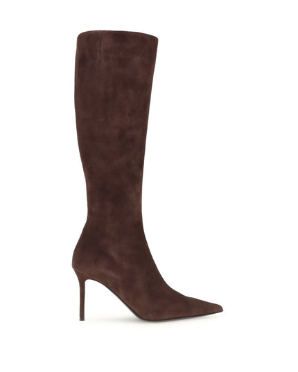 Giuseppe Zanotti Brown Leather High Heel Boots
