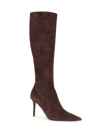 Giuseppe Zanotti Brown Leather High Heel Boots