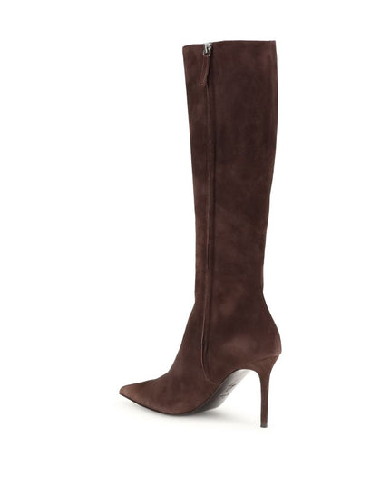 Giuseppe Zanotti Brown Leather High Heel Boots