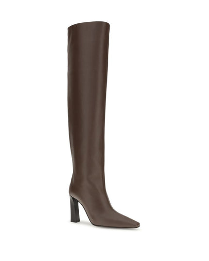 Giuseppe Zanotti Brown Leather Over The Knee