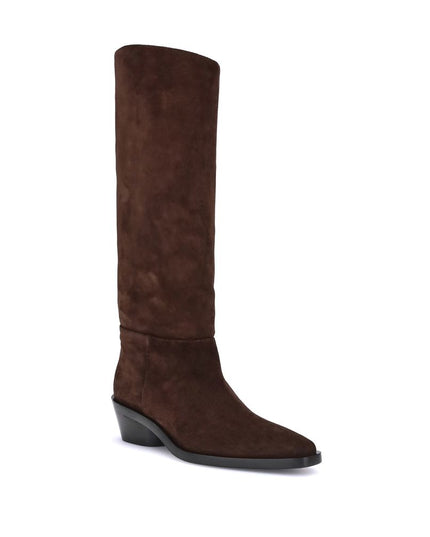 Proenza Schouler Brown Calf Leather Bos Taurus Ankle Boots
