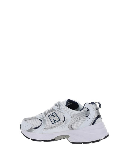 New Balance White Polyethylene Athletic Sneakers