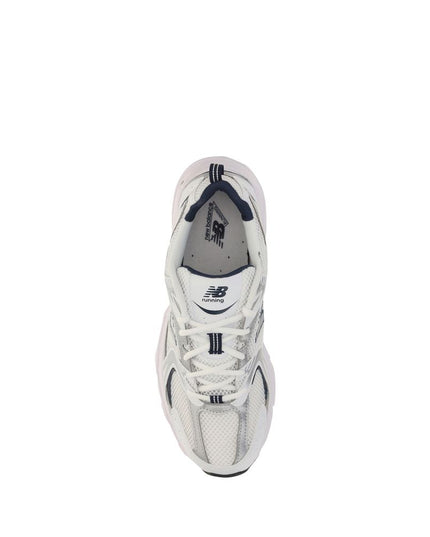 New Balance White Polyethylene Athletic Sneakers