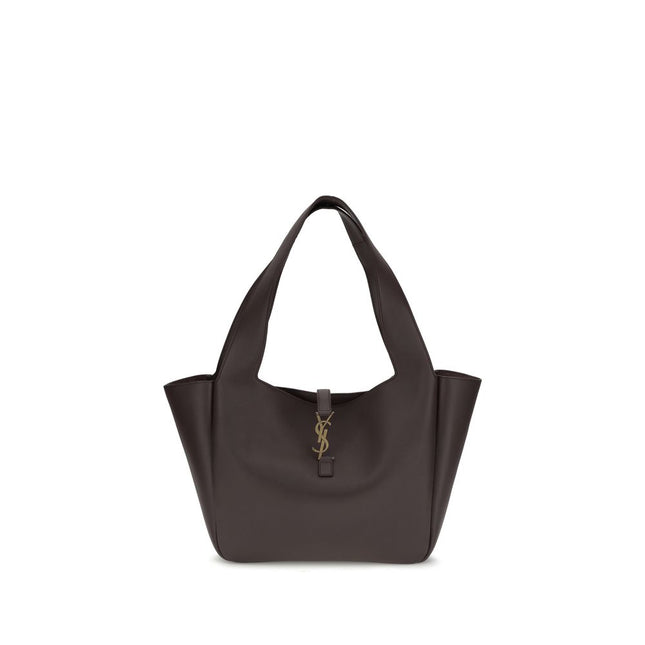 Saint Laurent Brown Lamb Ovis Aries Aries Shoulder Bag