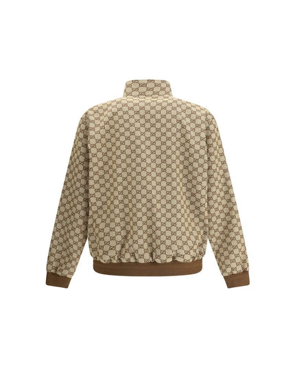Gucci Beige Cotton Shell Jacket