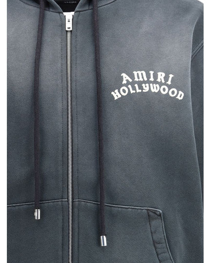 Amiri Black Cotton Sweatshirt