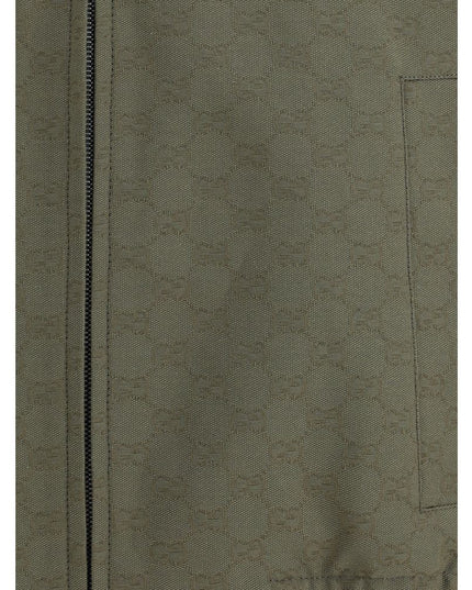 Gucci Green Cotton Bomber