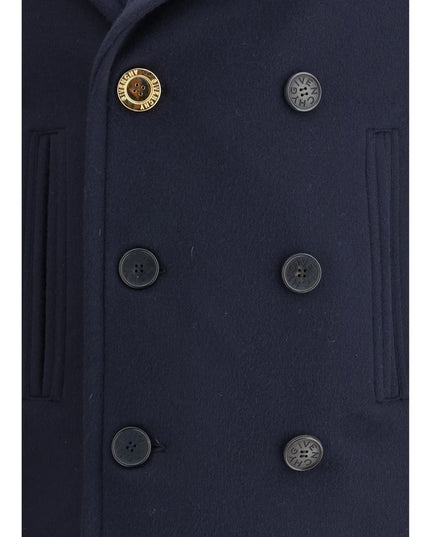 Givenchy Blue Wool Coat