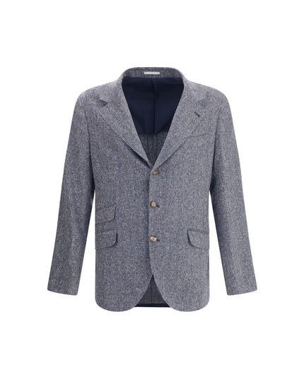 Brunello Cucinelli Herringbone Blazer