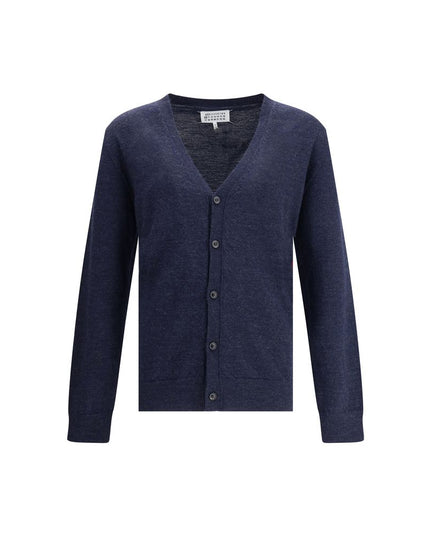 Margiela Blue Wool Cardigan