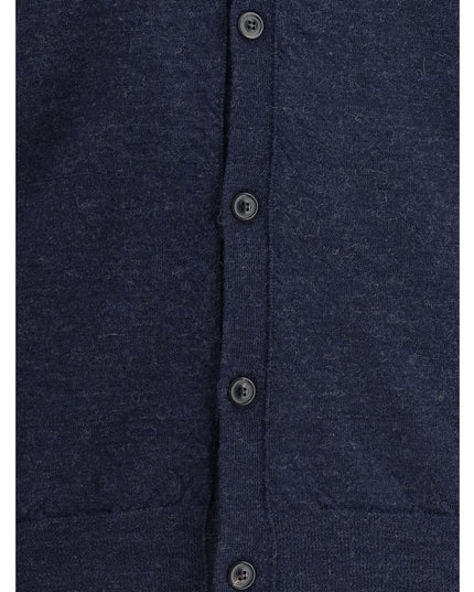 Margiela Blue Wool Cardigan