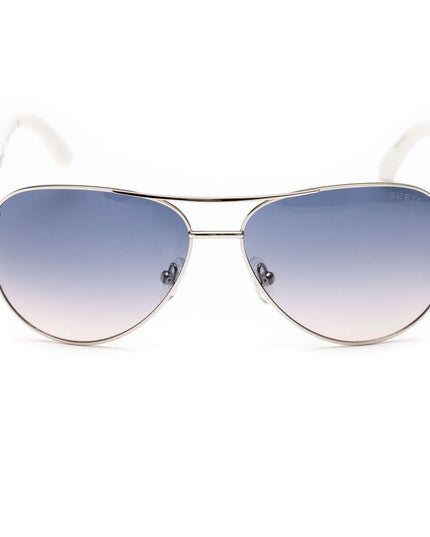 Guess Gray Metal Sunglasses