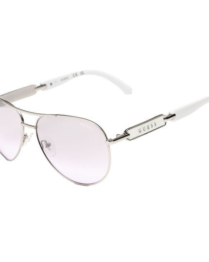 Guess Gray Metal Sunglasses