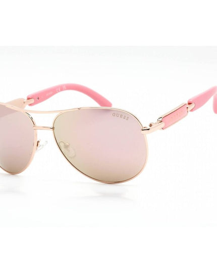 Guess Gray Metal Sunglasses