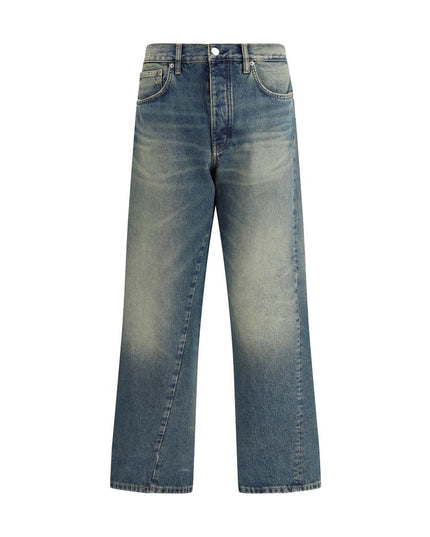 Sunflower Blue Cotton Jeans Denim