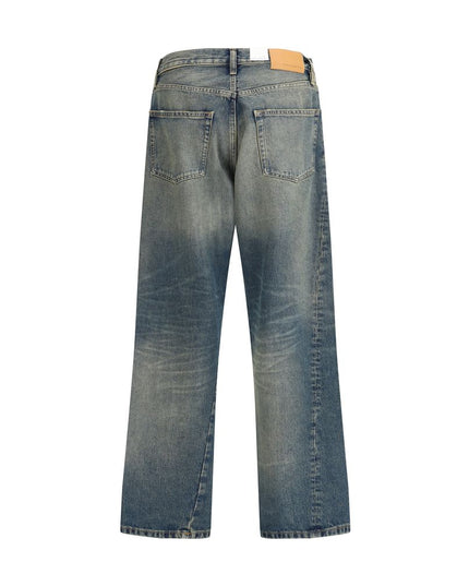 Sunflower Blue Cotton Jeans Denim