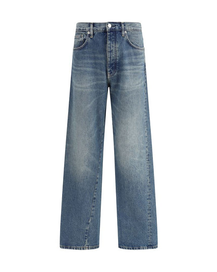Sunflower Blue Cotton Jeans Denim