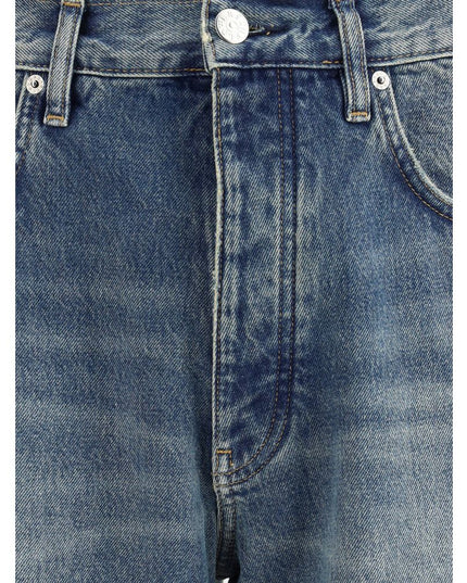 Sunflower Blue Cotton Jeans Denim