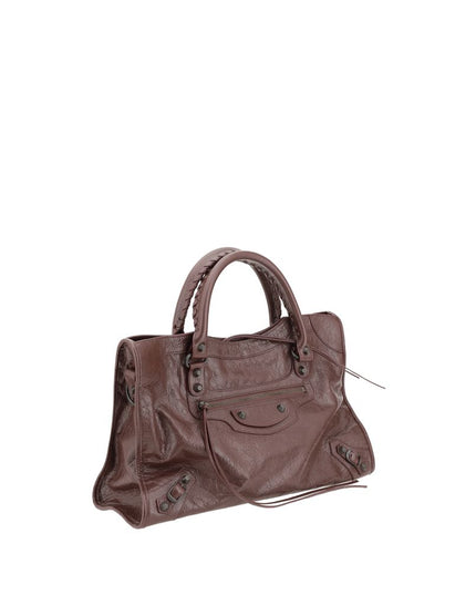 Balenciaga Brown Calf Leather Bos Taurus Shoulder Bag