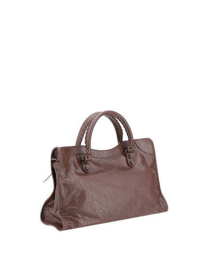 Balenciaga Brown Calf Leather Bos Taurus Shoulder Bag