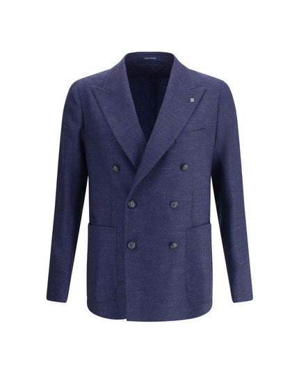 Tagliatore Blue Wool Clothing