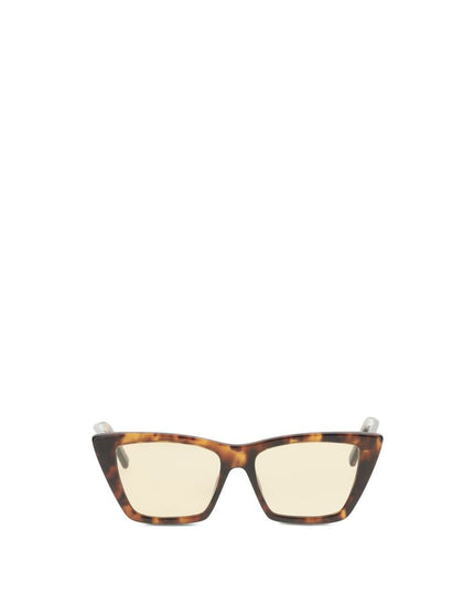 Saint Laurent Beige Acetate Sunglasses